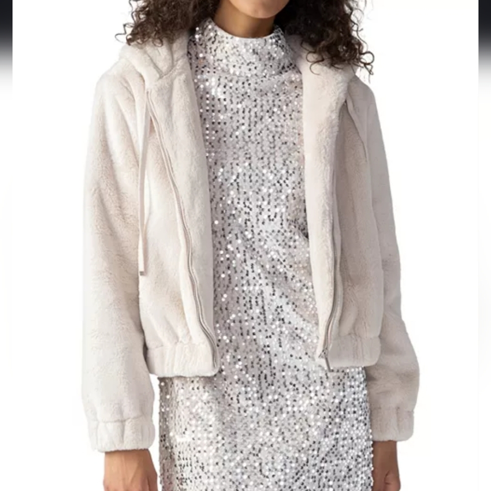 Sanctuary Faux Women's Cream Jacket